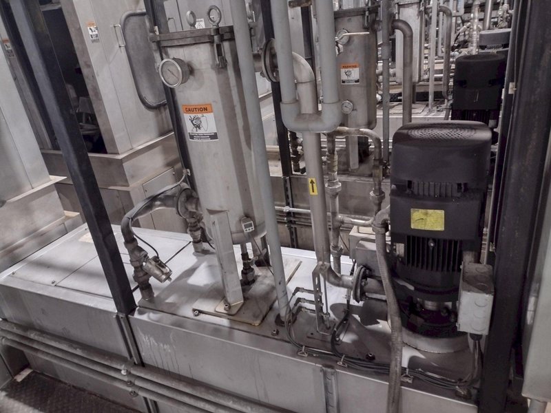 2017 SYSTEM TECHNOLOGIES ROTARY TABLE HIGH-PRESSURE STAINLESS STEEL PARTS WASHER: STOCK #14485