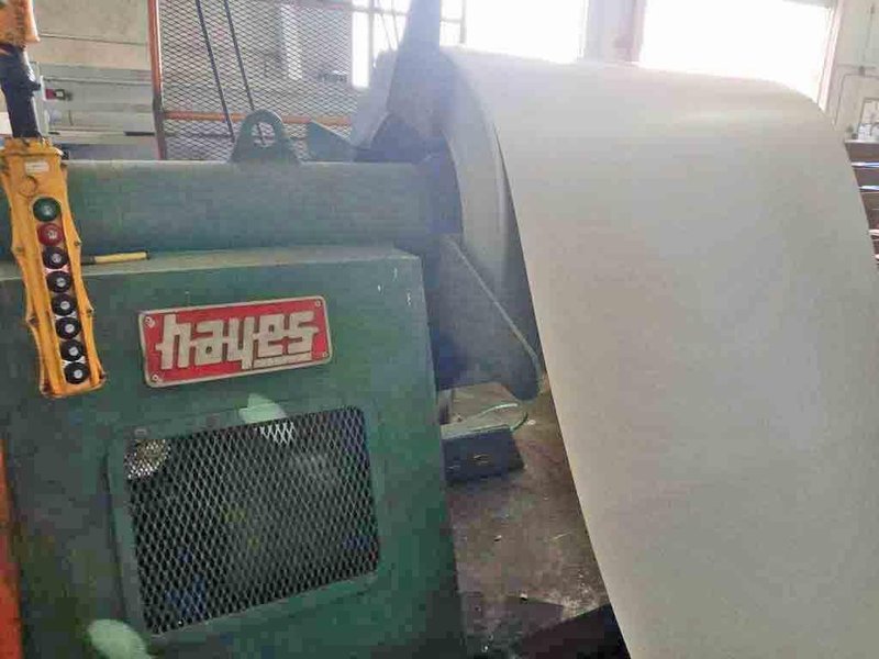 18 Stands 50.00&quot; x 4.00&quot; B &amp; K Rollforming Line