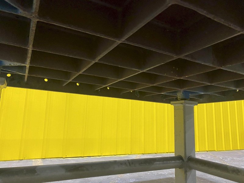 50" X 70" X 31" PORTAGE PRECISION STEEL LAYOUT WELDING TABLE: STOCK #19994