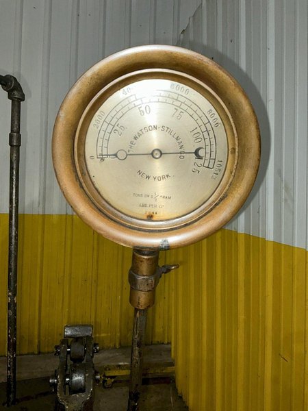 5.5 TON WATSON STILLMAN HYDRAULIC PRESS: YOBRO #24619