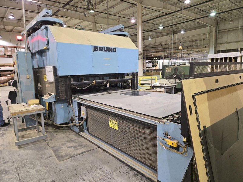 500 TON BRUNO FH500 DIE CUTTING PRESS. STOCK # 0772026
