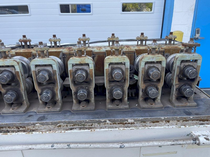 12 STAND X 1-1/2&quot; TISHKEN ROLLFORMER: STOCK #76620