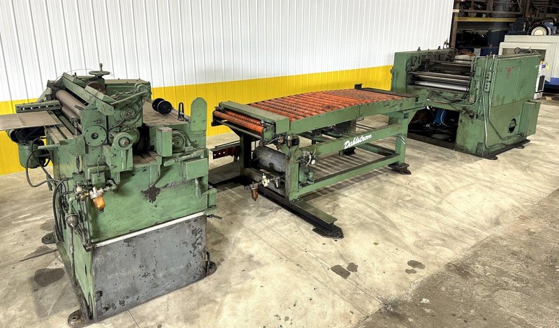 48" X 20,000 LBS RBI AUTOMATIC FEED DAHLSTROM CTL CUT TO LENGTH LINE ENTRY: STOCK #19768