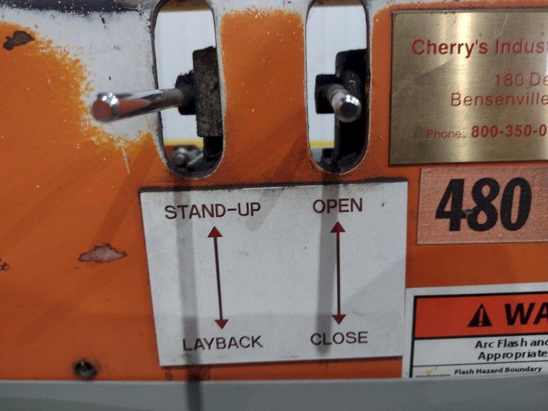 CHERRY INDUSTRIAL PALLET INVERTER: STOCK #23522