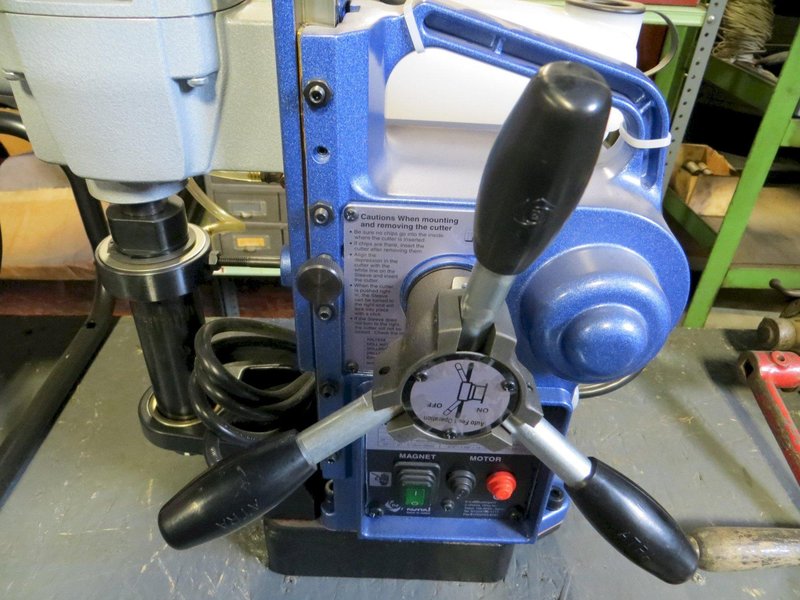 New NITTO KOHKI Portable Magnetic Base Drilling Machine, Model WA-3500