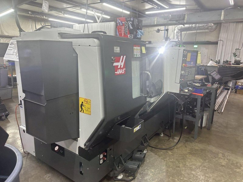 Haas ST-20Y CNC Lathe, 2017 – Live Tooling, Y-Axis, Programmable Tailstock