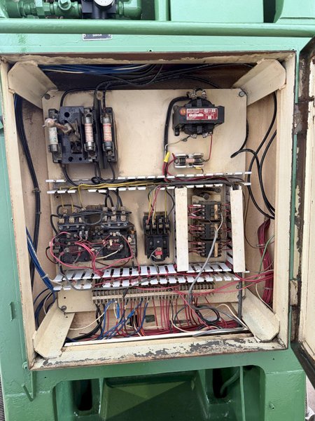 75 TON MINSTER # 7 BACK GEARED OBI PRESS. STOCK # 1218925.