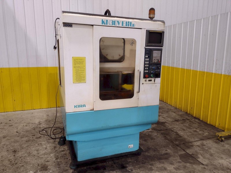 KIRA MODEL #KN30VE ELITE DUAL PALLET CNC VERTICAL MACHINING CENTER: YOBRO #24010