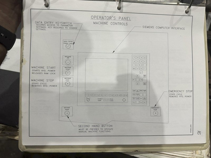 25 TON EITEL MODEL ASP-25 SERVO DRIVEN AUTOMATIC BAR &amp; ROD PRECISION STRAIGHTENING PRESS: YOBRO #21281