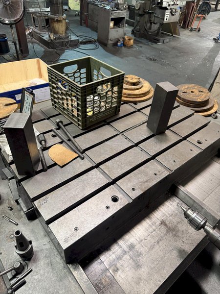 DEVLIEG 3H-48 BORING MILL. STOCK # 0546926