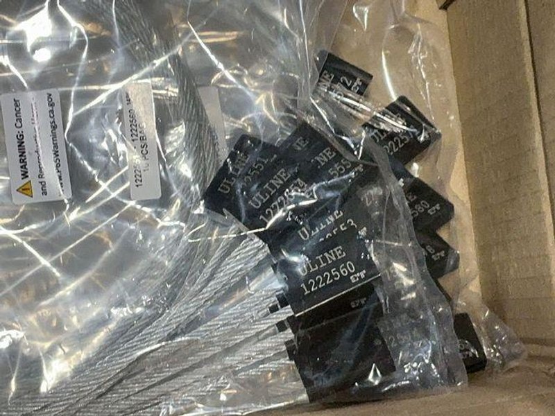 ULINE CABLE SEALS   -  S-15562BL