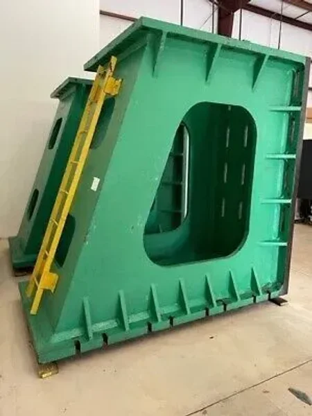 HEAVY DUTY 60”W x 101”H Matched Set Angle Plates T-Slots USA #6232