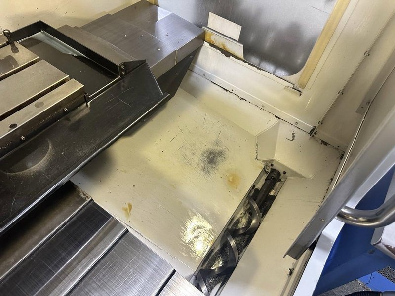 Haas VF-2SS VMC, 2007 – Probe, Chip Auger, 4th Axis Drive