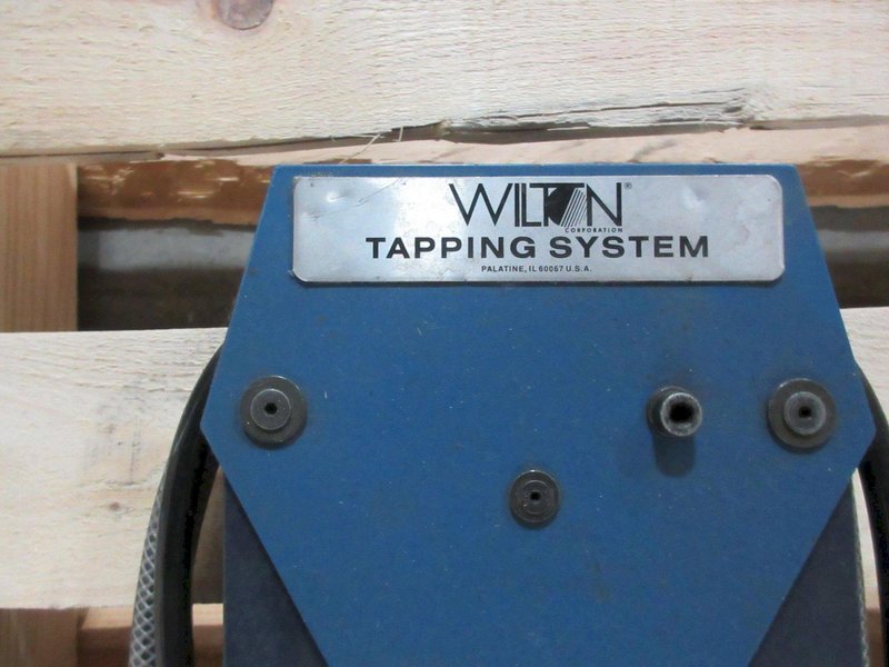 Wilton Bench Mount Pneumatic Tapping Arm with Mount and Chucks- Auction Item