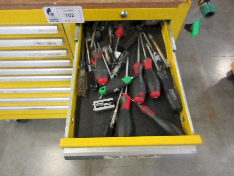 Kennedy 15-Drawer Locking Tool Chest, Portable with Keys and Contents- Auction Item