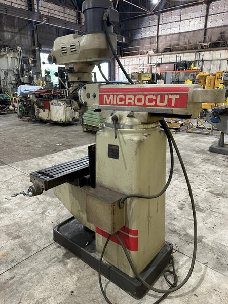 3 HP MICROCUT MODEL #837 VERTICAL MILL W/ VISE: STOCK #20998