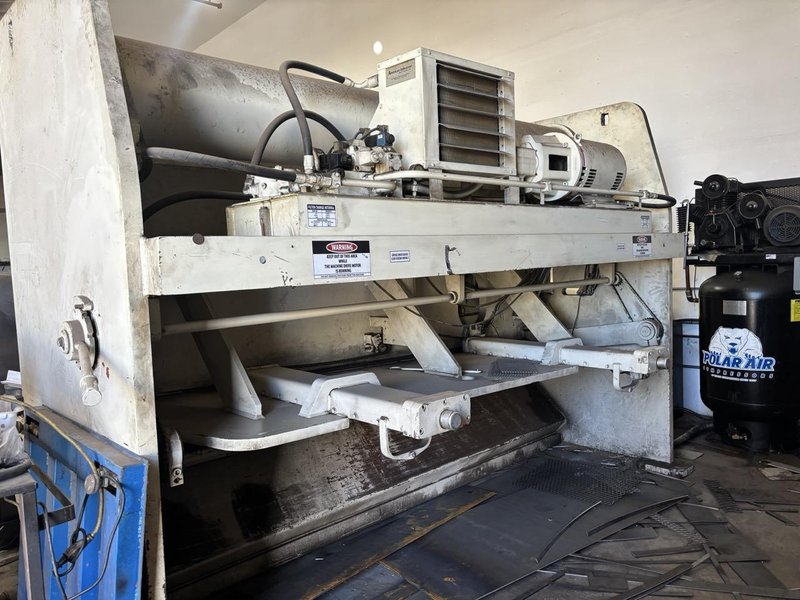 1/2″ x 10′ Accurshear 850010, 1998 – Backgauge