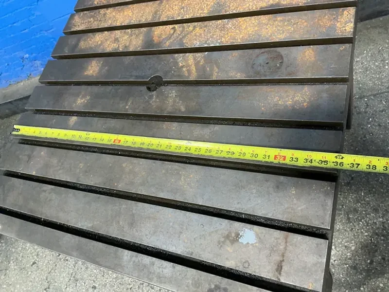 SYKES &amp; DYSON 36”X36” TABLE AIR LIFT ROTARY TABLE