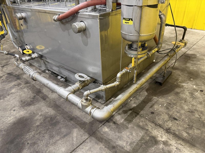 2018 JENFAB STAINLESS MODEL #LJ 19" ROTARY DRUM WASH / RINSE / DRAY PARTS WASHER SYSTEM: YOBRO #24681