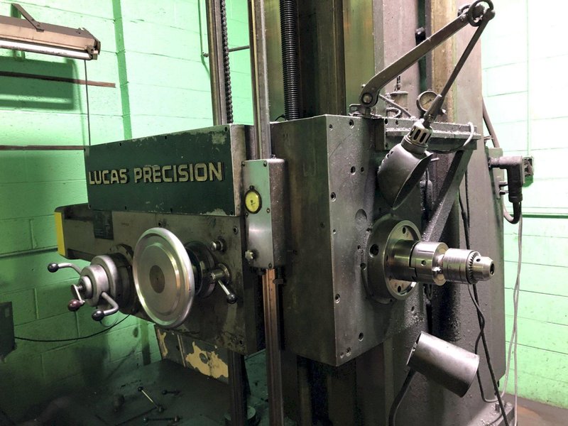 4&quot; LUCAS MODEL #44IB-72 HORIZONTAL BORING MILL: STOCK 18231