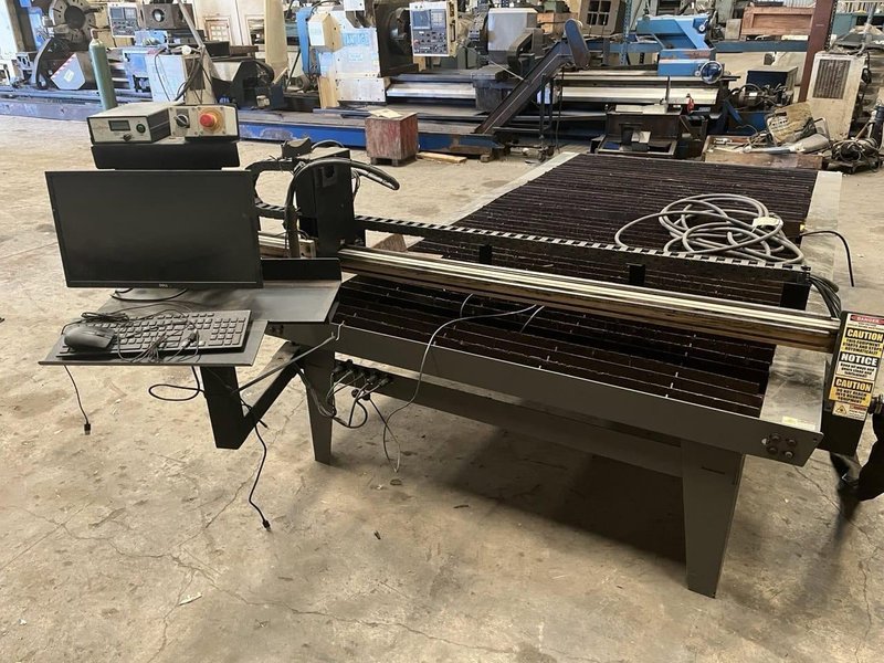 5′ x 10′ Lone Star Cutting Solutions Spitfire Plasma Table; Hypertherm PowerMax 65; 2022