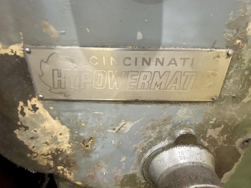 22&quot; x 84&quot; CINCINNATI HYPOWERMATIC HORIZONTAL BED-TYPE MILL / MILLING MACHINE: STOCK #20687