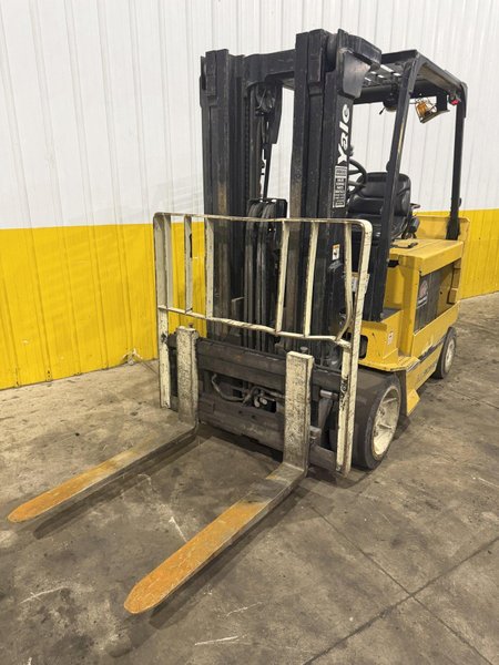 8,000 LB 2008 YALE MODEL #ERC080HHN36RE084 ELECTRIC FORKLIFT: YOBRO #25686