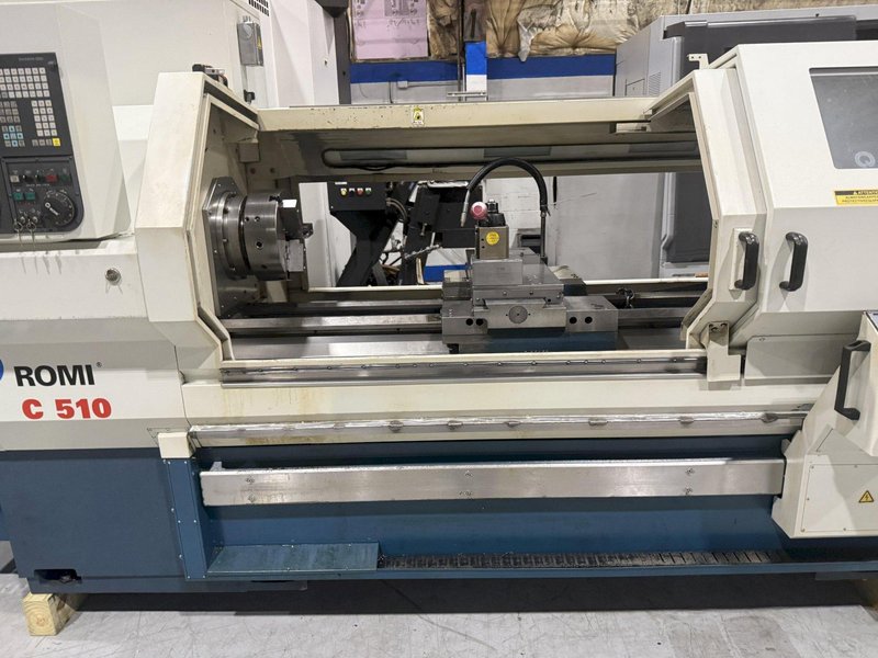 Romi C510 CNC Teach Lathe For Sale, 2014