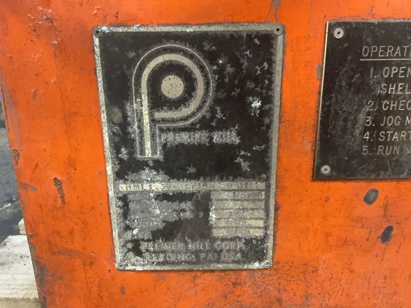 PREMIER MILL FLAKER  -  HM1.5VSD