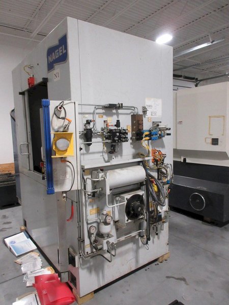 Nagel ECO 40-2 Automatic Vertical CNC Honing Machine, Twin Spindle, (New In 2012), Allen Bradley Panel View Plus 1500 Control.- Auction Item