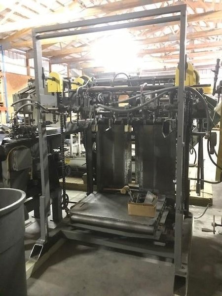 CAN MAKING PRESS LINE 1831 BLISS PRESS 1103 BLISS SCROLL SHEAR DEXTER  SHEET FEEDER AMM STRIP FEEDER LINER AND BAGGER