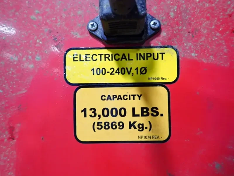 ROTARY 13,000 LBS AUTOMOTIVE LIFT  -  MCH413U2A00