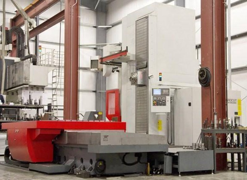 Microcut 5.12&quot; CNC T-Type Horizontal Boring Mill