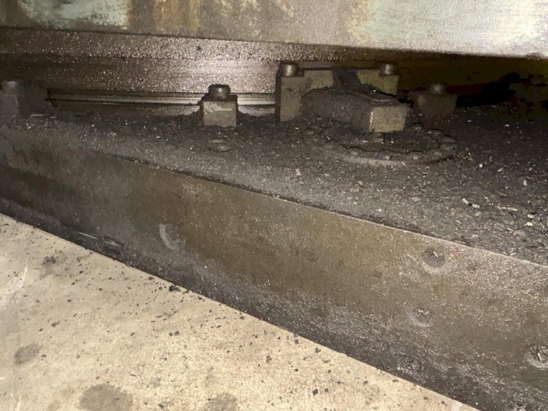 96&quot; X 120&quot; GIDDINGS &amp; LEWIS T SLOT POWERED AIR LIFT ROTARY TABLE: STOCK #22066