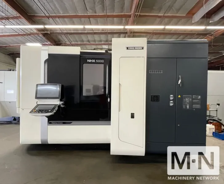 DMG Mori NHX-5000 4-Axis CNC Horizontal Machining Center, 2016
