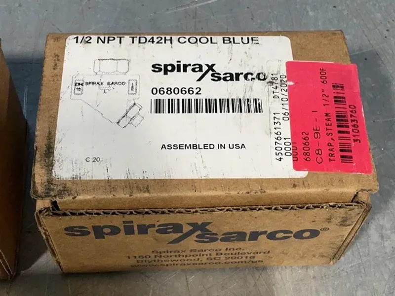 SPIRAX/SARCO 1/2"NPT STEAM TRAPS  -  0680662