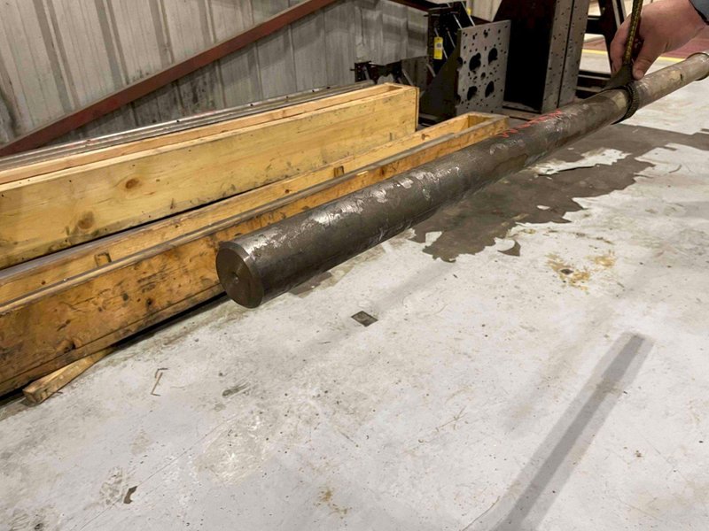 Used, 60&quot; x 2&quot; Diameter Boring Bar