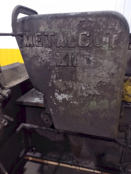 12" METALCUT MODEL 12RH HIGH SPEED AUTOMATIC CARBIDE BILLET COLD SAW: STOCK #14789