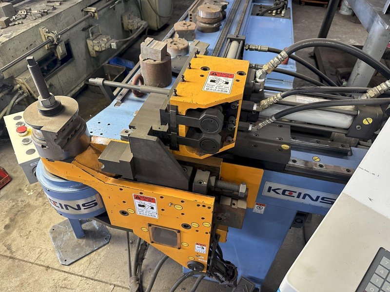 2&quot; KEINS HORIZONTAL HYDRAULIC CNC TUBE BENDER, NEW 2001: STOCK #18818