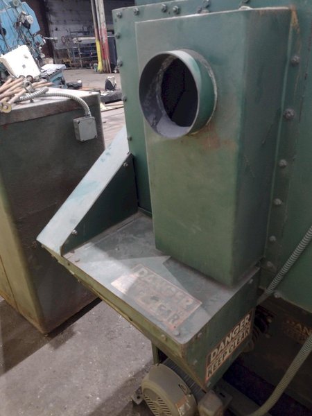 5.2 CU FT WALKER PEENIMPAC MODEL #S-5.2 ROTARY BASKET SHOT BLAST MACHINE: STOCK 17426