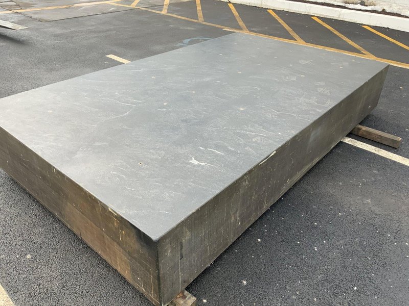 10' X 6' X 18" LAWLEY PRECISION GRANITE SURFACE PLATE: STOCK #80867
