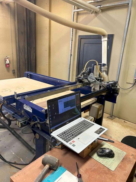 Shop Bot PRS ALPHA CNC Router, 2008 – Dust Collector