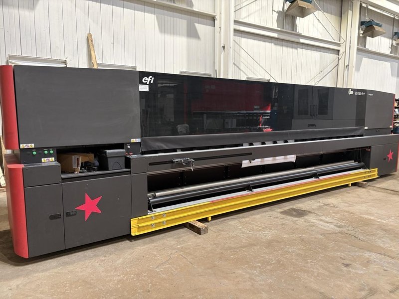 EFI Vutek 5R+ Super Wide Roll-To-Roll LED UV Printer, 2019