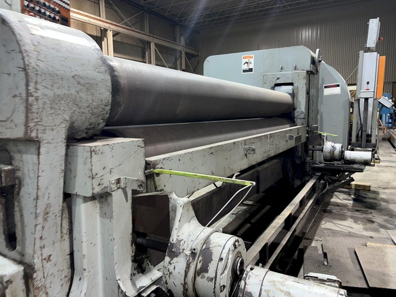 10' X 5/8" BERTSCH MODEL #11 INITIAL PINCH PLATE ROLL: STOCK #10399