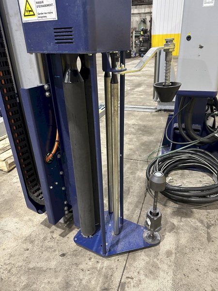 2016 ROBOPAC MODEL ROTOTECH-CS-708  FLOOR MOUNTED SEMI-AUTOMATIC STRETCH WRAPPER : STOCK #22319