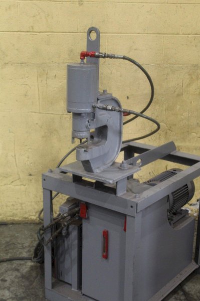 20 TON FABRILINE C FRAME HYDRAULIC FLANGE PUNCH: STOCK #69702