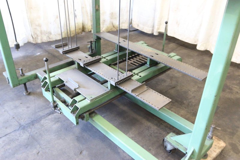 45 TON TRIDAN MODEL #RLB45E-30-22-4 FIN PRESS LINE: STOCK #69992