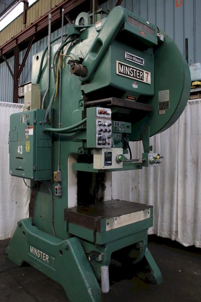 75 TON MINSTER DIE NAMIC BACK GEARED OBI PRESS: STOCK #76283