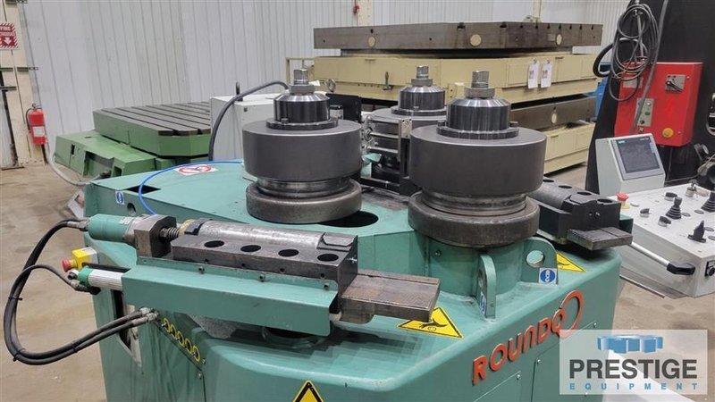 Roundo R4S 4&quot; x 4&quot; x 1/2&quot; Hydraulic Angle Bending Roll