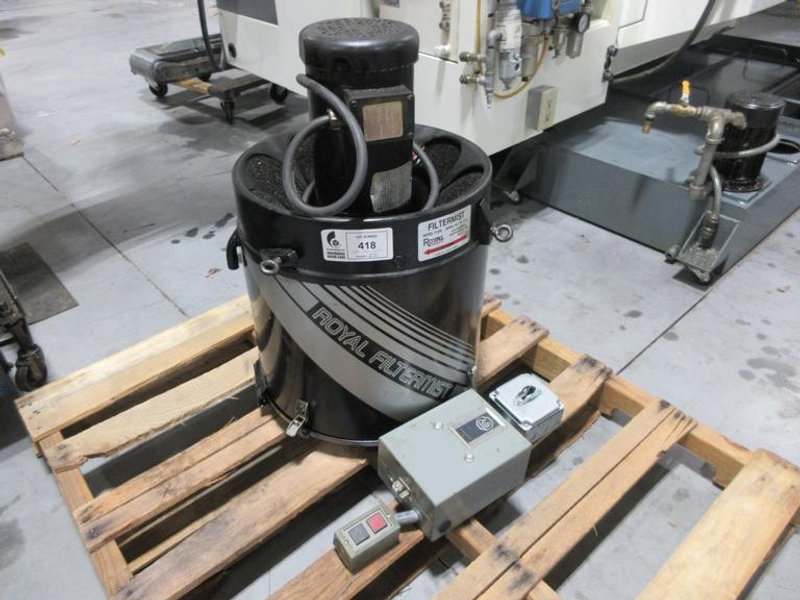 Royal Filtermist Model F1200 Mist Collector with Allen Bradley Electrical Switch- Auction Item